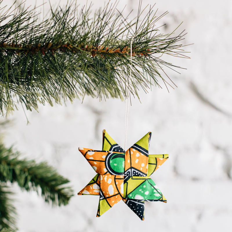 Fabric Star Ornament